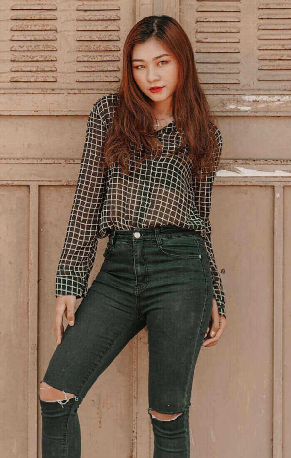Stretch Carrot Fit Jeans